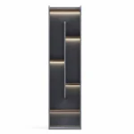 Schrank Portofino W0520AL, mit integrierter beleuchtung L500 x B400 x H2200mm
