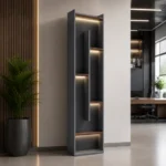 Schrank Portofino W0520AL, mit integrierter beleuchtung L500 x B400 x H2200mm – Bild 3