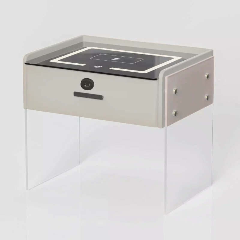 noptiera-inteligenta-cu-incarcare-wireless-iluminare-led-1-sertar-de-depozitare-difuzor-bluetooth-si-inchidere-prin-amprenta-alba-design-modern-din-sticla-si-lemn-8718__w800_h800_c.webp Intelligenter Nachttisch Weiß mit Wireless Charging, LED, Bluetooth & Fingerabdruck – Bild 1