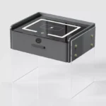 Intelligenter Nachttisch Anthrazitgrau mit Wireless Charging, LED, Bluetooth & Fingerabdruck