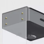 Smarter Nachttisch Grün mit Wireless Charging 15W, Fingerabdruckschloss, Bluetooth-Lautsprecher & LED-Beleuchtung – Bild 4