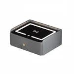 Smarter Nachttisch Anthrazitgrau mit Wireless Charging, USB, Type-C & Bluetooth – LED